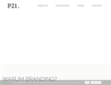 Tablet Screenshot of p-21.net